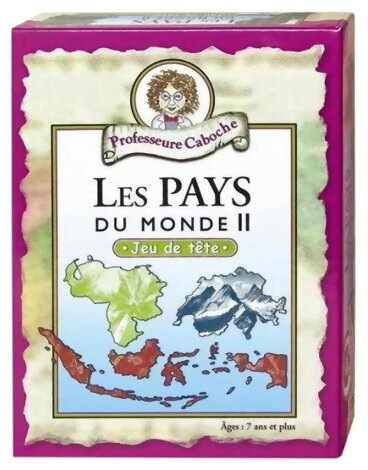 Professeure Caboche - Les Pays Du Monde II - Jeu De Tête