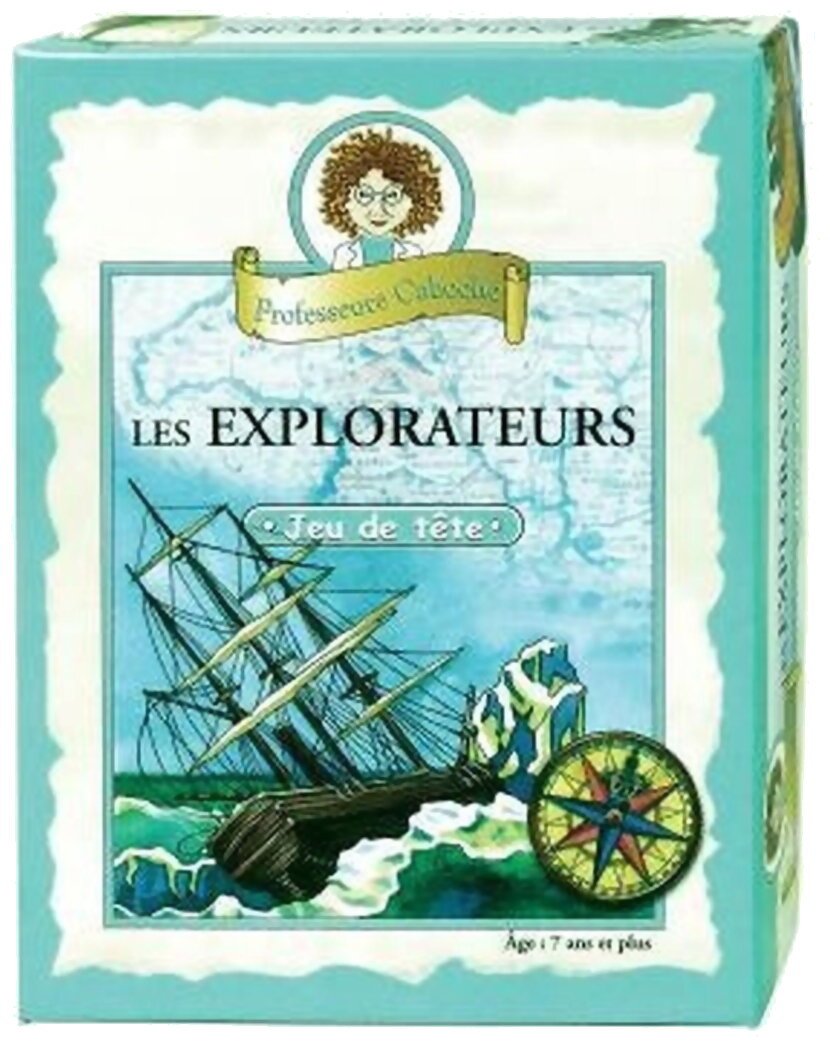 Professeure Caboche - Les Explorateurs - Jeu de tête