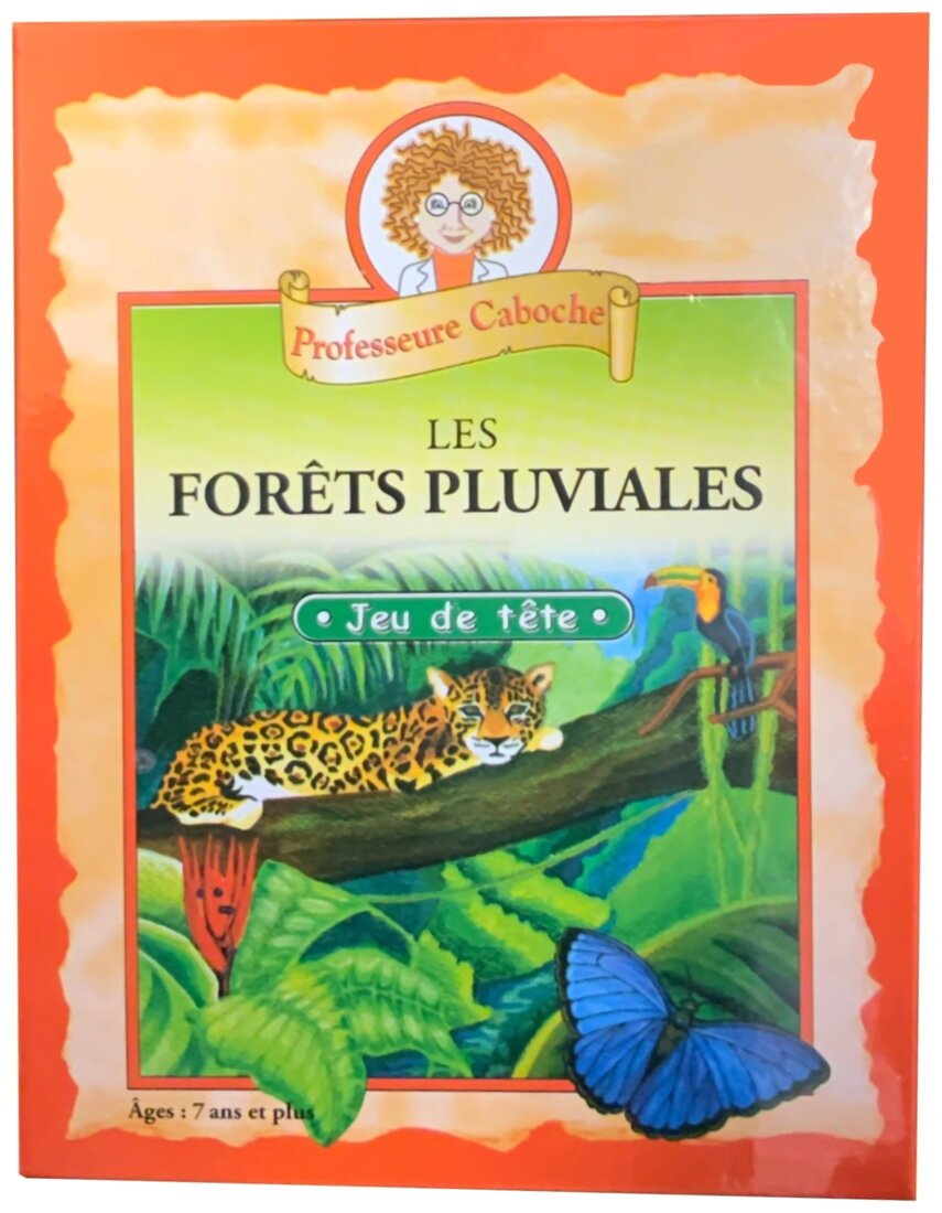 Professeure Caboche - Les Forêts Pluviales - Jeu De Tête