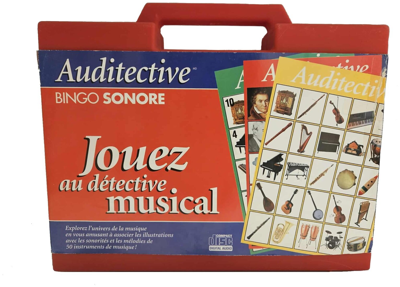 Auditective -  Jouez au Détective Musical - Bingo Sonore