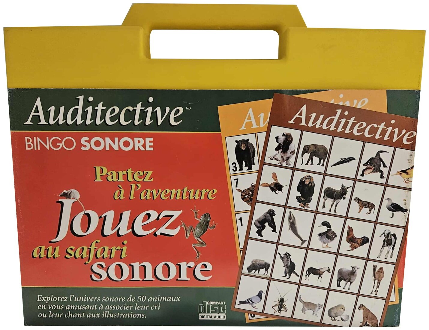 Auditective - Jouez au Safari sonore - Bingo Sonore