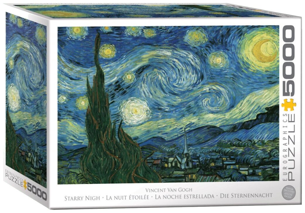 Puzzle - La Nuit Étoilée - 5 000 pièces