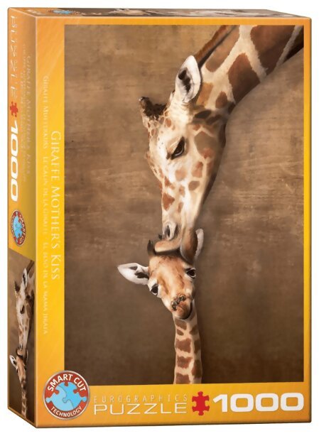 Puzzle - Le Câlin de la girafe - 1000 pièces