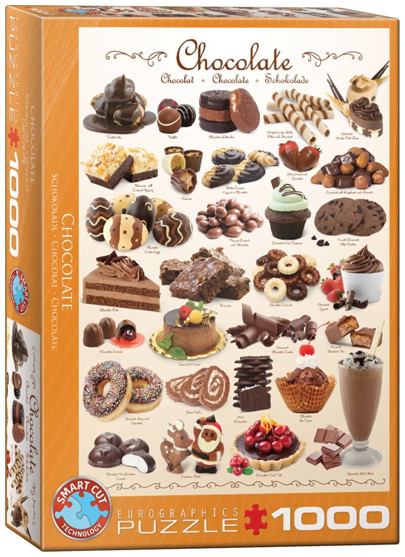 Puzzle - Chocolat - 1000 Pièces