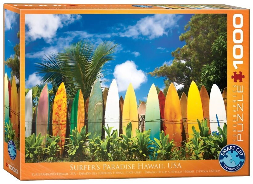 Puzzle - Paradis Des Surfeurs Hawaï, États-Unis - 1000 Pièces
