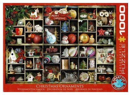 Puzzle - Décoration De Noël - Christmas Ornaments - 1000 Pièces