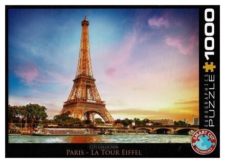 Puzzle - Paris - La Tour Eiffel - 1000 Pièces