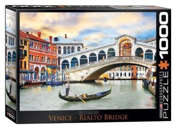 Puzzle - Venice Rialto Bridge - 1000 Pièces