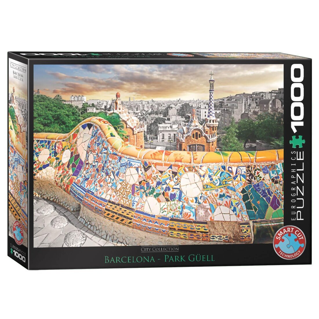 Puzzle - Barcelona - Park Güell - 1000 pièces
