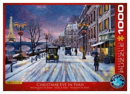 Puzzle - Noël À Paris - 1000 Pièces