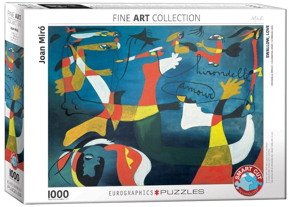 Puzzle - Hirondelle Amour - 1000 pièces