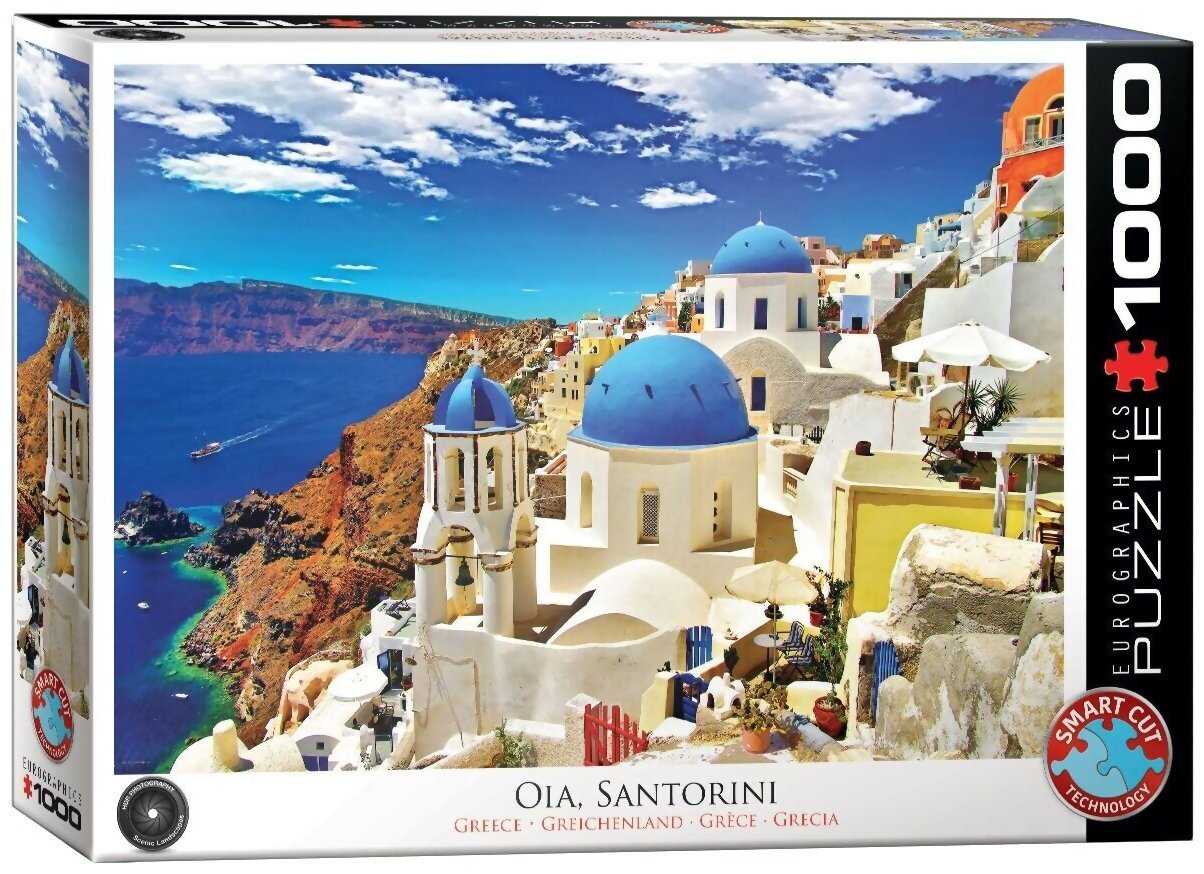 Puzzle - Grèce - Oia, Santorini - 1000 Pièces