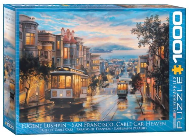Puzzle - San Fransisco Cable Car Heaven - 1000 Pièces