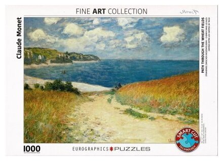 Puzzle - Chemin Dans Les Blés - 1000 Pièces