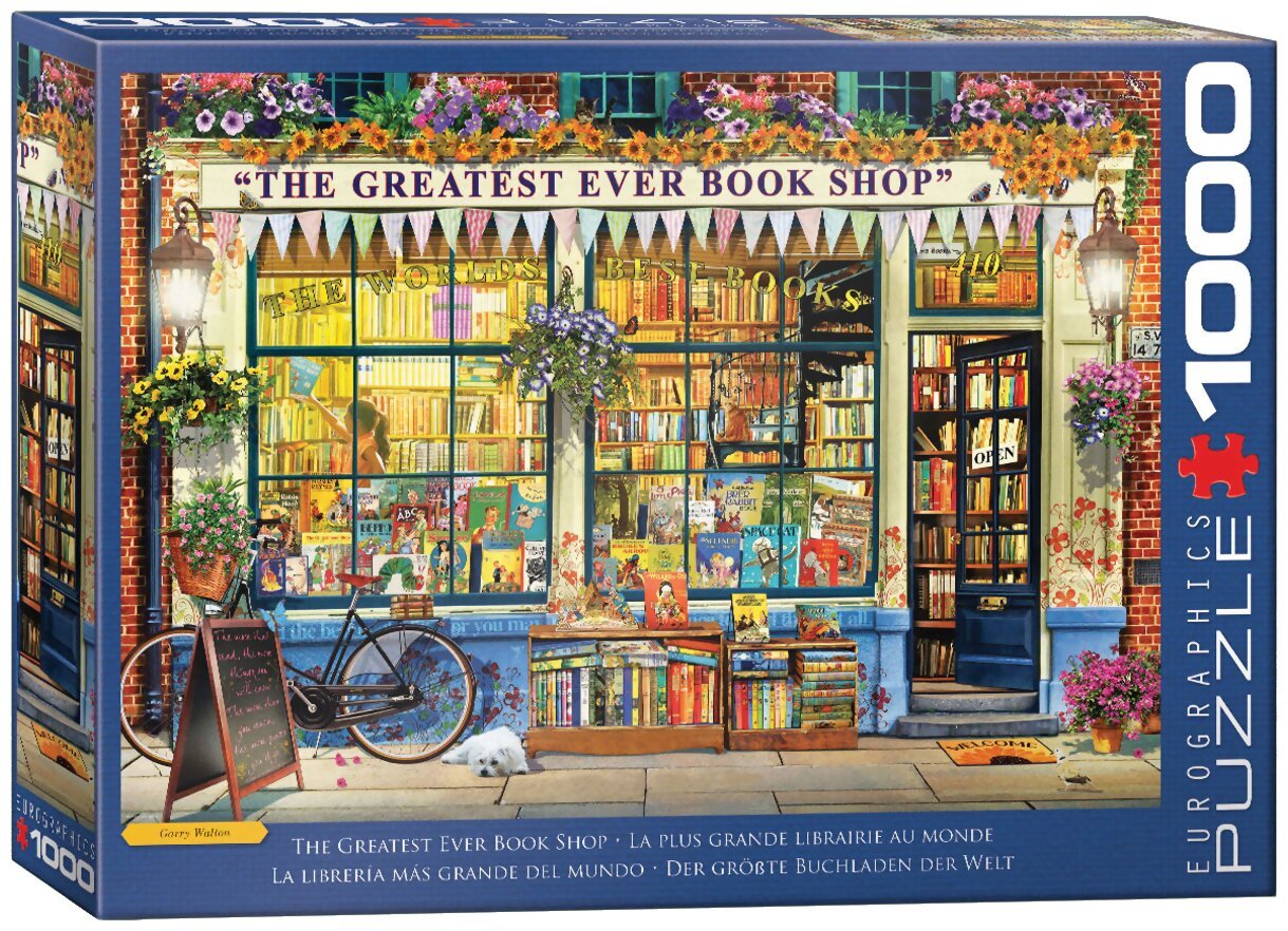 Puzzle - La Plus Grande Librairie du Monde - 1000 Pièces