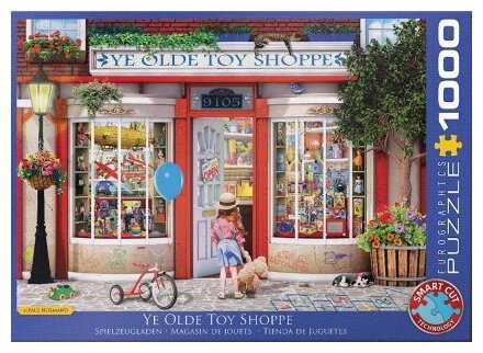 Puzzle - Magasin De Jouets - 1000 Pièces
