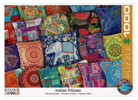 Puzzle - Oreillers Indiens - 1000 Pièces
