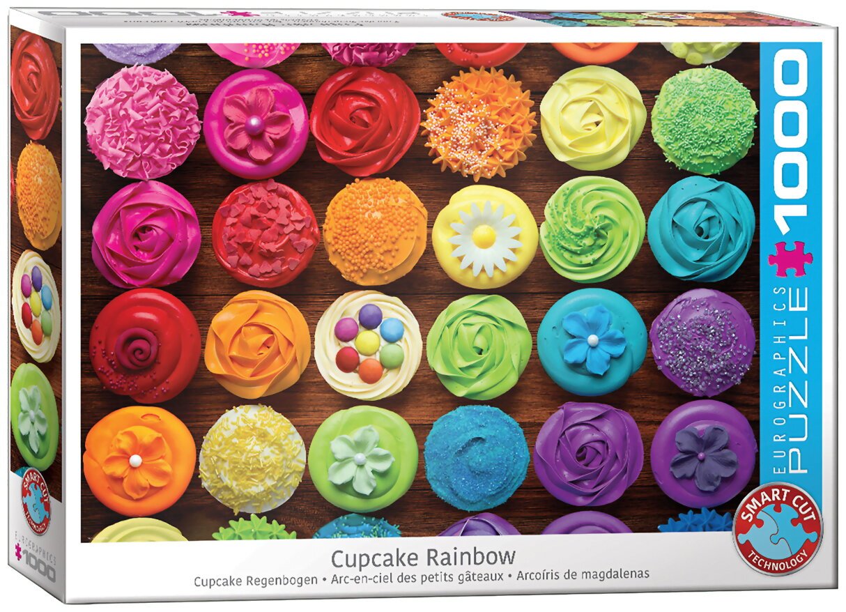 Puzzle - Arc-En-Ciel Des Petits Gâteaux - 1000 Pièces