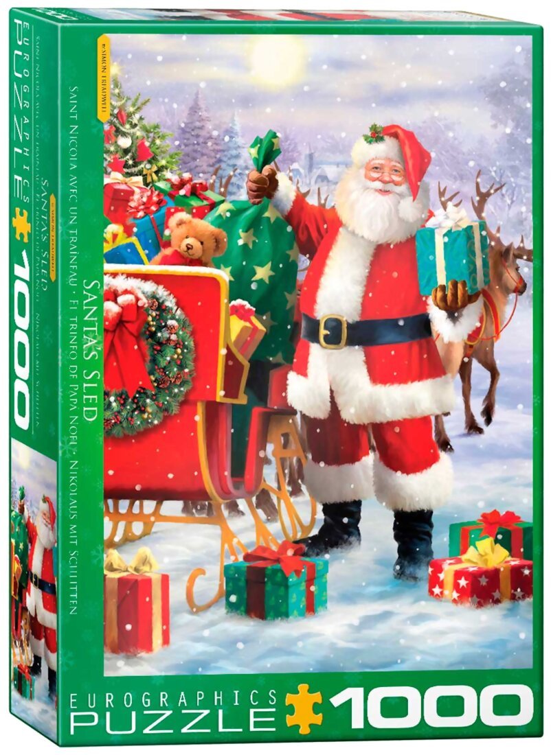 Puzzle - Santa's Sled - 1000 pièces