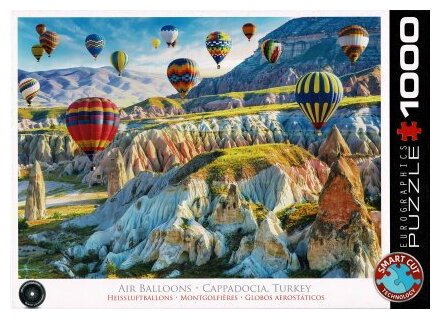 Puzzle - Montgolfières - Air Balloons, Cappadocia, Turkey - 1000 Pièces