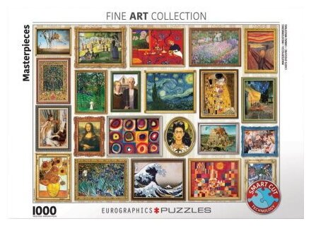 Puzzle - Chefs-D'œuvre - 1000 Pièces