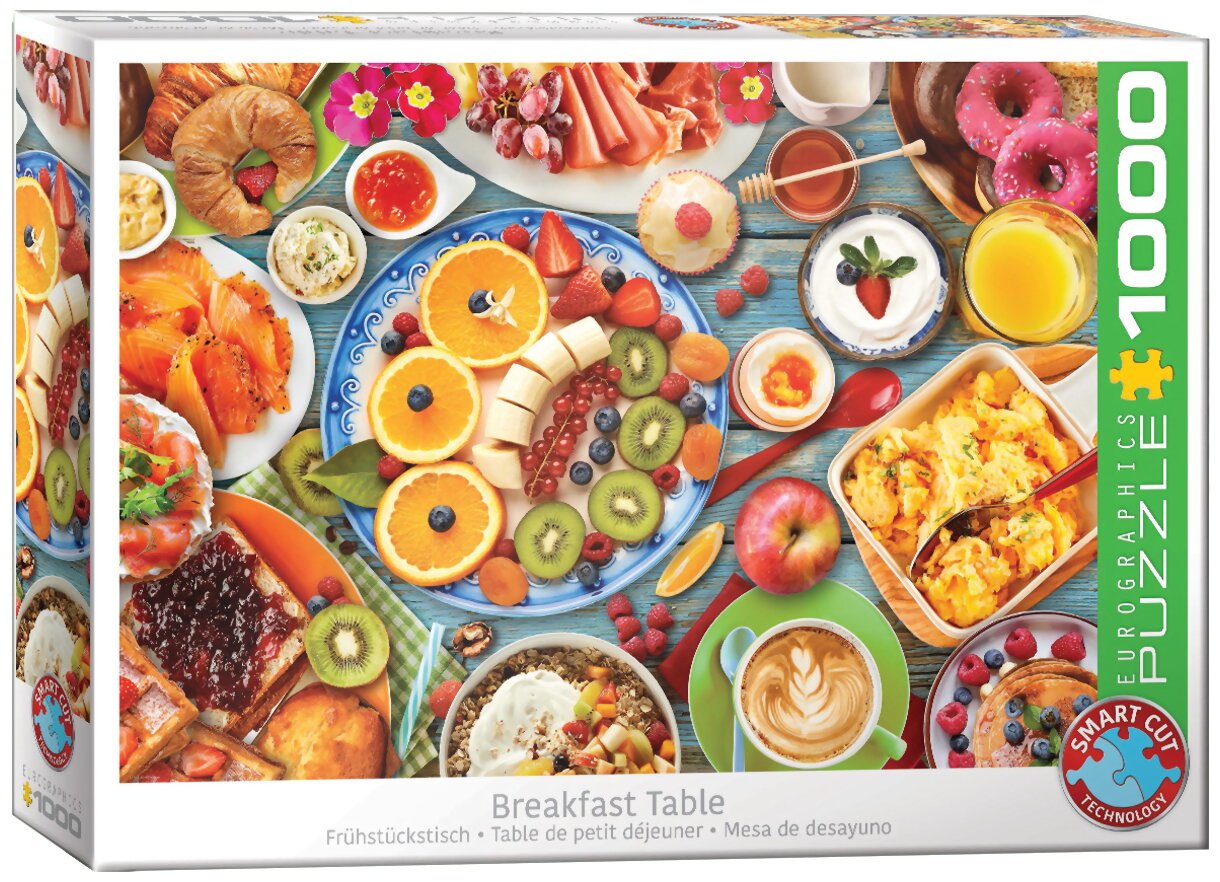 Puzzle - Table De Petit Déjeuner - 1000 Pièces