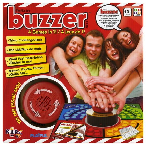 Buzzer - 4 Jeux En 1 !