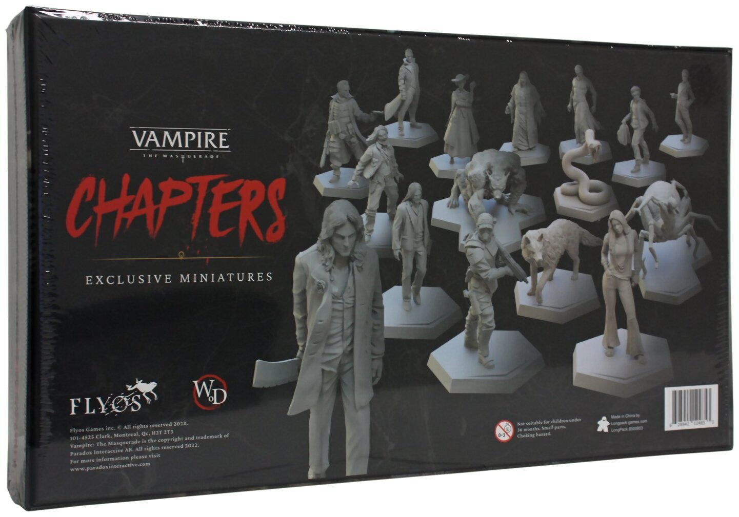 Vampire The Masquerade - Chapters - Exclusive Miniatures