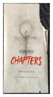 Vampire The Masquerade - Chapters - Exclusive 12 items booster