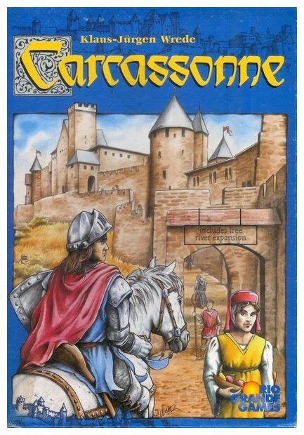 Carcassonne - River extension included