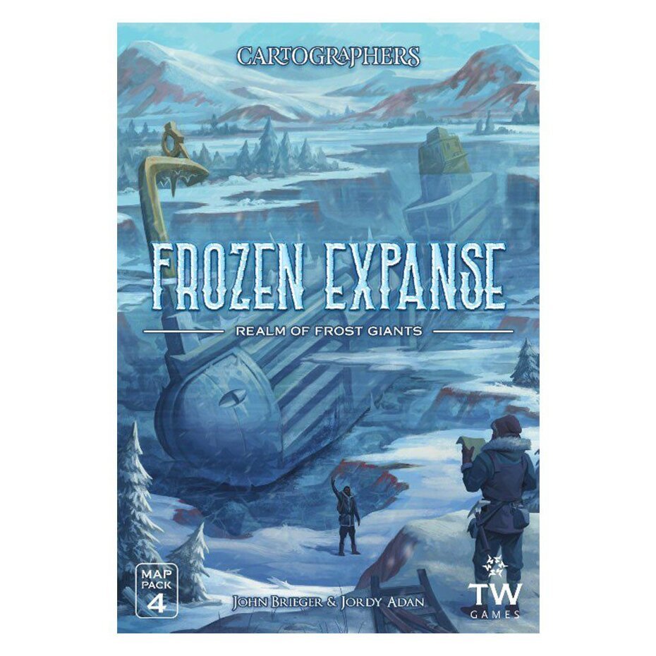 Cartographers Map Pack 4 - Frozen Expanse - Realm of Frost Giants