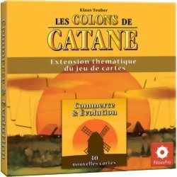Les Colons de Catane - Commerce & Évolution - Le jeu de cartes pour 2 joueurs