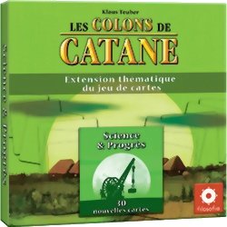 Les Colons de Catane - Sciences & Progrès - Le jeu de cartes pour 2 joueurs