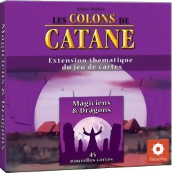 Les Colons de Catane - Magiciens & Dragons - Le jeu de cartes pour 2 joueurs