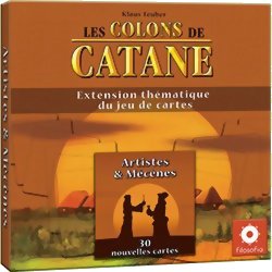Les Colons De Catane : Jeu De Cartes Pour 2 Joueurs - Artistes & Mécènes