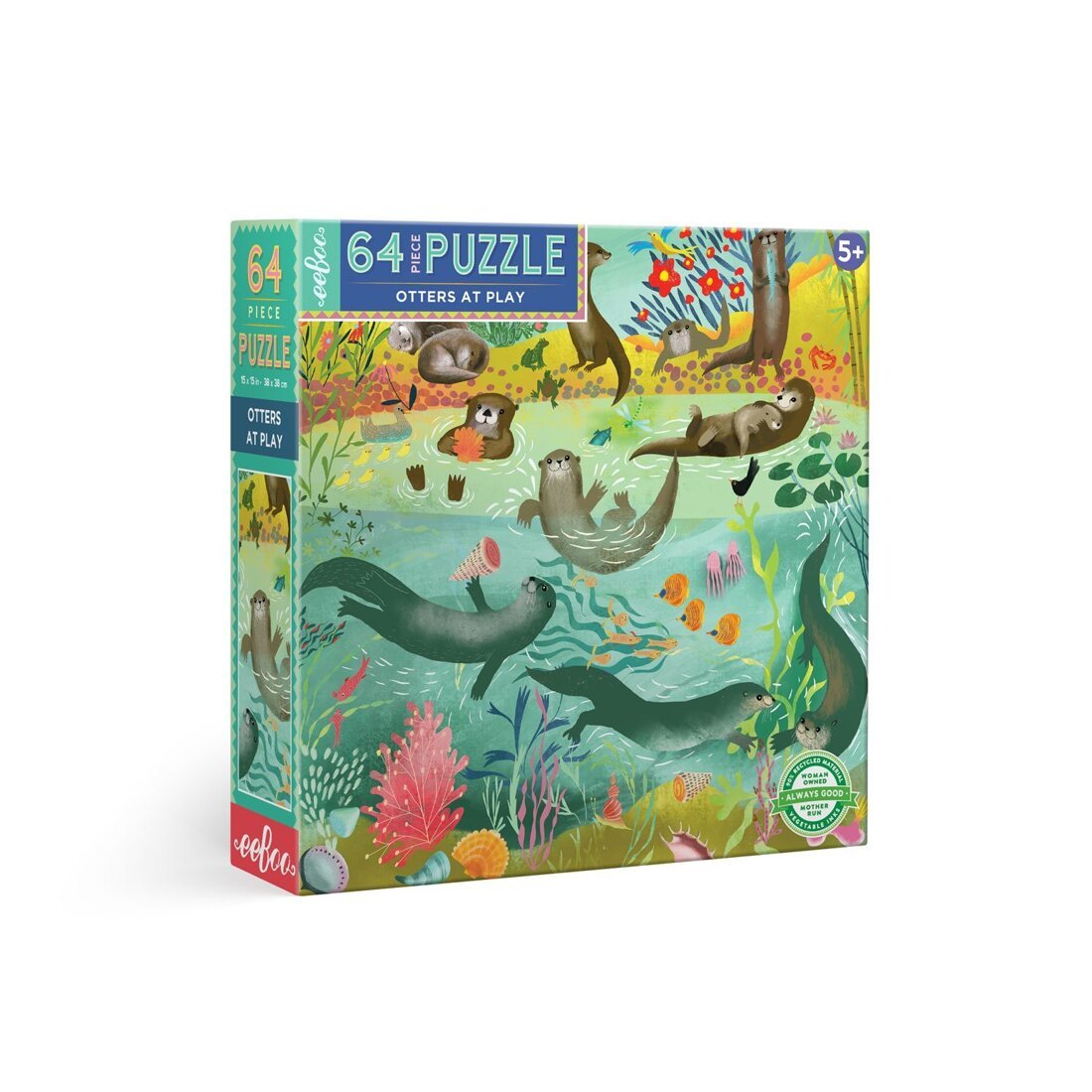 Puzzle Otters at Play