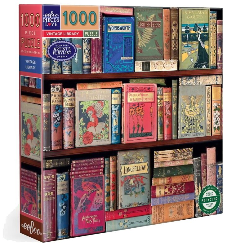 Puzzle - Vintage Library - 1000 pièces