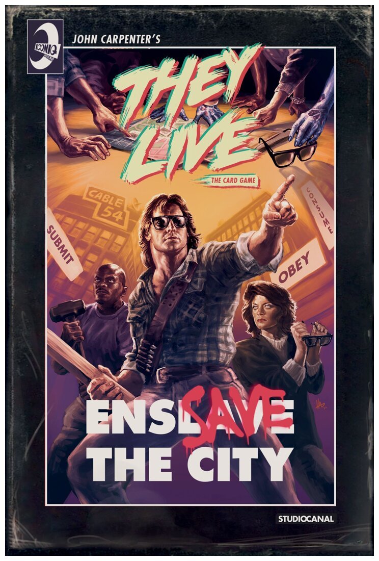 They Live - Save The City/Enslave The City - The Card Game