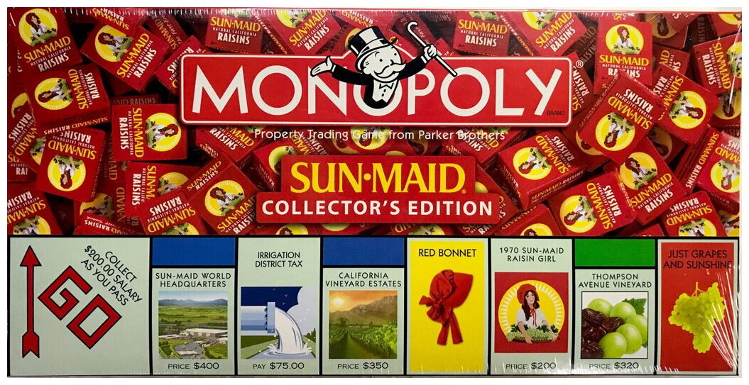 Monopoly - Sun Maid - Collector's Edition