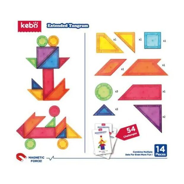 Extended tangram