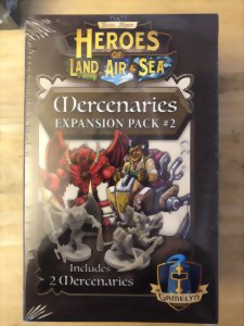 Heroes of Land, Air & Sea - Mercenaries - Expansion Pack #2