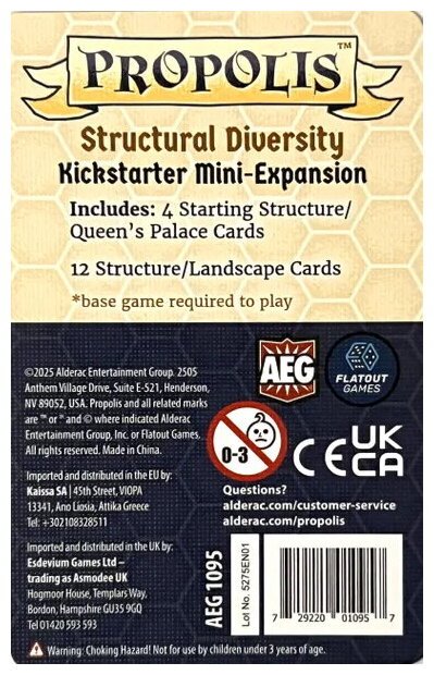 Propolis - Structural Diversity - Kickstarter Mini-Expansion
