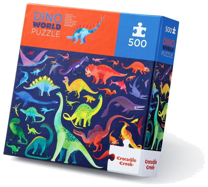 Puzzle - Monde Des Dinos - 500 Pièces