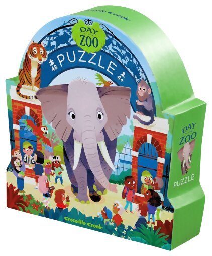 Puzzle - Une Journée Au Zoo - 48 pièces