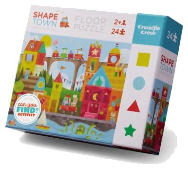 Shape Town - Floor Puzzle - 24 Pièces