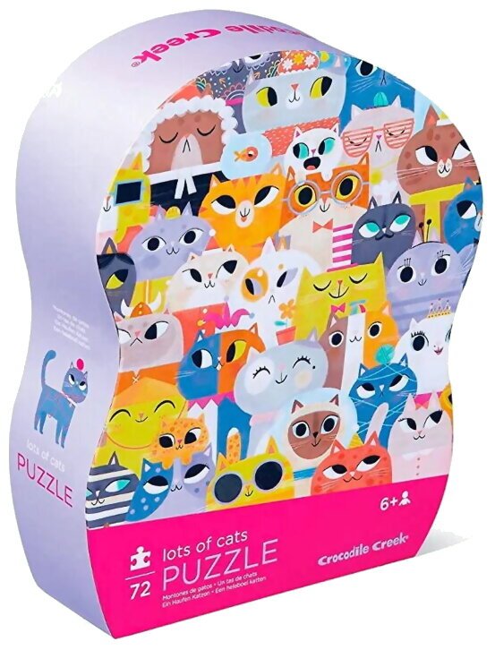 Puzzle Un Tas De Chats 72 Pièces