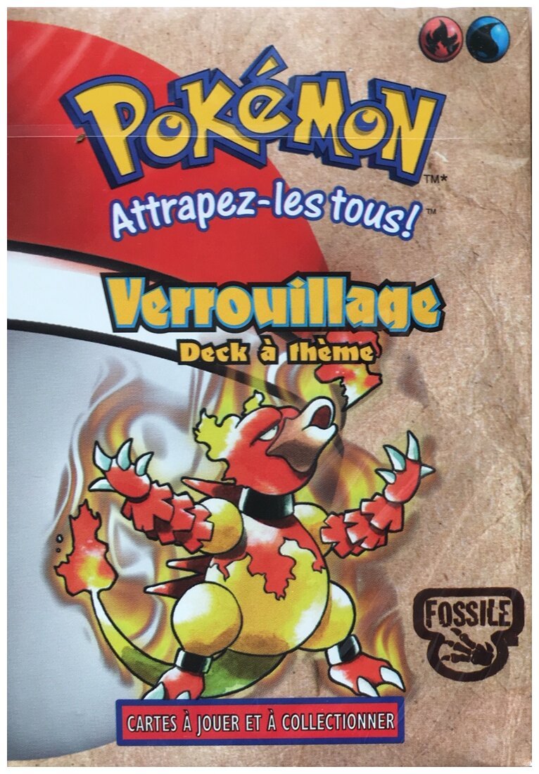Pokémon JCC - Deck à thème - Verouillage - Fossile