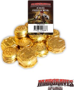 Margraves De Valeria - Pièces d'or en métal
