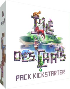 L'île des chats - pack Kickstarter
