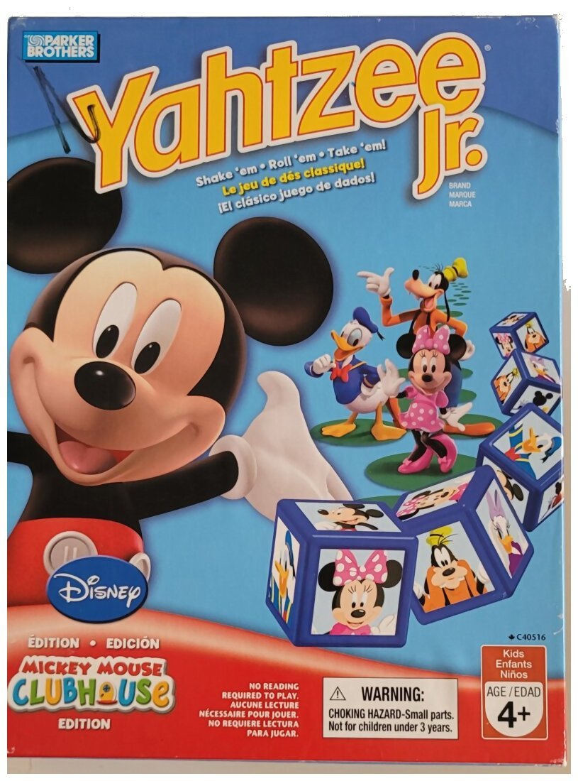 Yahtzee Jr. - Mickey Mouse Clubhouse Edition